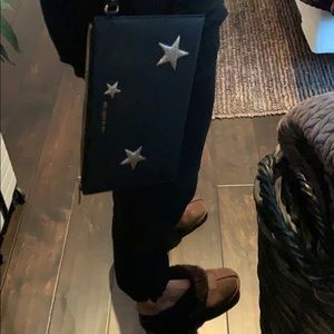 Michael Kors wristlet / clutch new w/ gold stars
